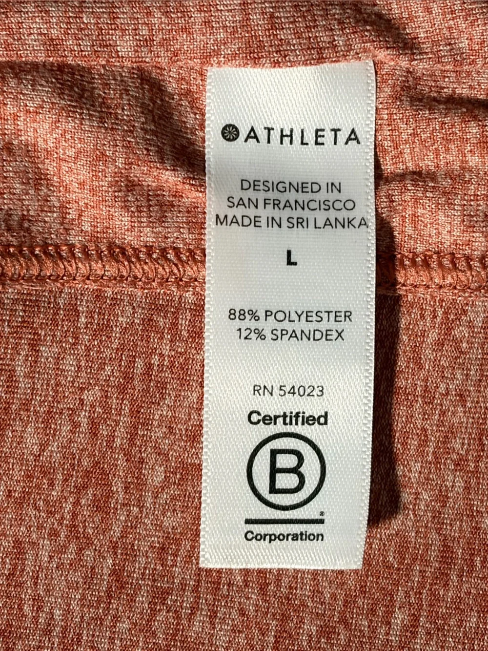 Athleta Walnut Brown/Hearth Rose Uptempo Hoodie Sweatshirt - Picture 5 of 5